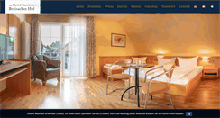 Desktop Screenshot of hotelbreisacherhof.de